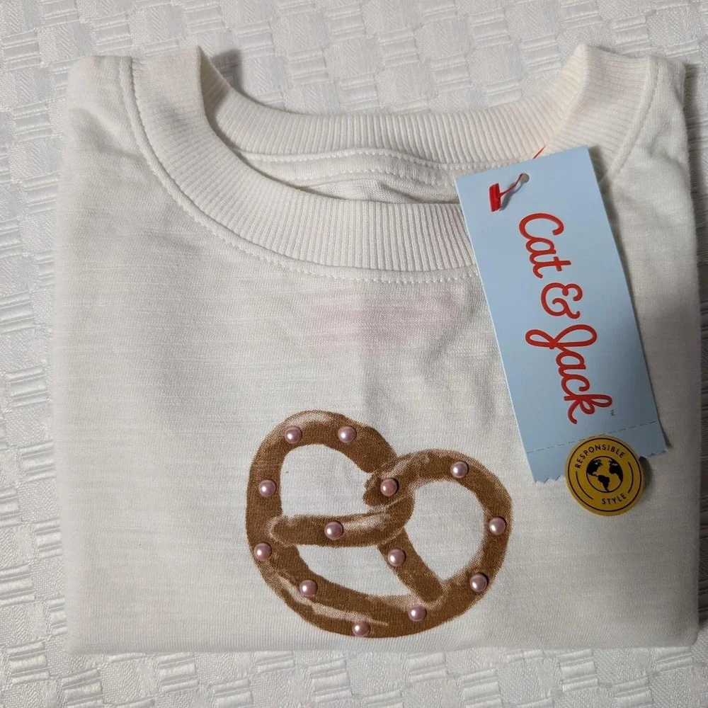 Girls pretzel shirt